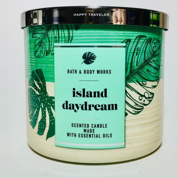 ISLAND DAYDREAM 3 Wick Candle - Picture 1 of 3